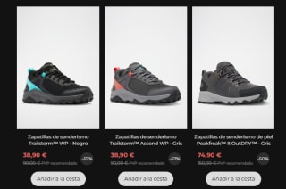 Rebajas hasta 70% + 10€ extra en marca Columbia ropa y calzado