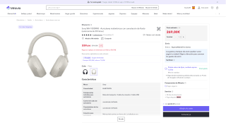 Sony WH-1000XM5 por 269€