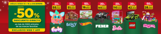 50% dto directo sólo 2 días en ToysRus