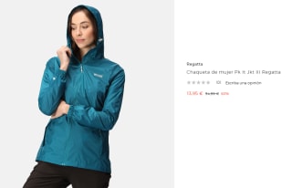 Chaqueta de mujer Pk It Jkt III Regatta por 13.95€