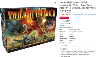 Twilight Imperium (Fourth Edition) voor €99,49 bij Amazon
