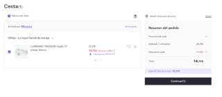 Vajilla Opal 19 Piezas Luminarc Trianon por 14.77€