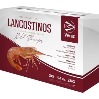Rodolfos langostino vannamei crudo extra 24-40 piezas estuche 800 g neto escurrido (+ EN DESCRIPCIÓN) desde 6€