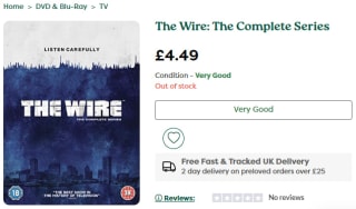 Earn The Wire: complete series (DVD) from Wob as low as £3.82
