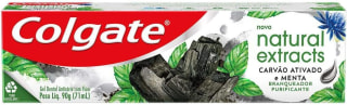 Creme Dental da Colgate, linha Natural Extracts Purificante de 90g - R$ 5,39