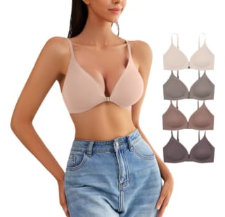 4pcs Sexy Gran Tamaño Botón Delantero Sujetadores por $290 en Mercado Libre