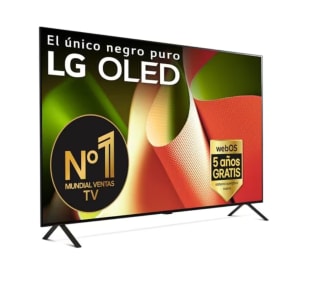 LG OLED55B46LA.AEU 55" OLED 4K Serie B4 3840x2160 Smart TV WebOS24, Procesador a8, Dolby Vision por 806,65€