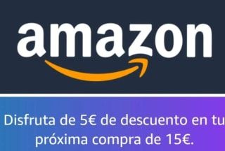 5€ descuento en pedidos superiores 15€ Amazon (Cuentas seleccionadas)