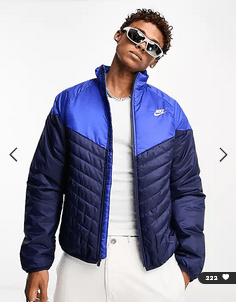 Chaqueta NIKE plumas abrigo Hombre por solo 42,50€