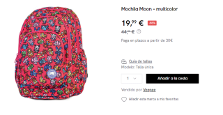 Mochila Kukuxumusu Moon por 19.99€