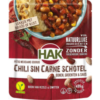 50% korting op alle Hak schotels bij de AH