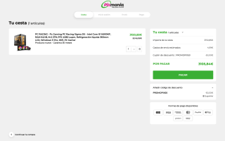 Intel Core I9 14900KF RAM 64GB M.2 2TB RTX 4080 super Refrigeración líquida 360mm LCD Windows 11 Pro Wifi PC Gamer por 3. 3105,84€ €