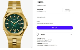 Reloj para Mujer Guess EMPEROR por 79.2€