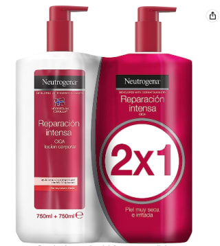 Crema Hidratante Neutrogena - Pack de 2x750ml por 13€