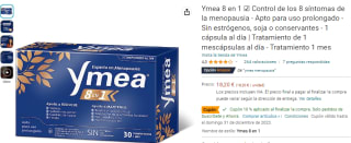Ymea 8 en 1 Control de los 8 síntomas de la menopausia (compra recurrente) por 18,20€
