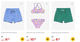 25% korting op badmode bij de Hema
