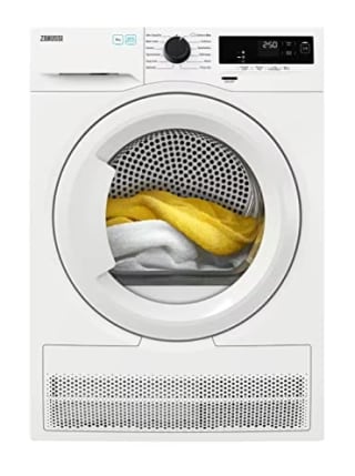 Zanussi ZDH87A2PW 8Kg Heat Pump Tumble Dryer - £303