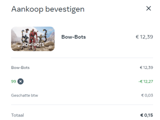 Meta Quest - Bow Bots voor € 0,15