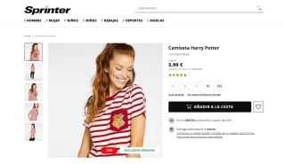 Recopilación ropa Harry Potter desde 2,99€