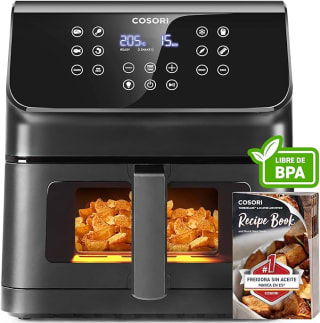 Cosori Freidora de Aire Práctica 6,2L con Ventana Air Fryer 1700W por 59,99€