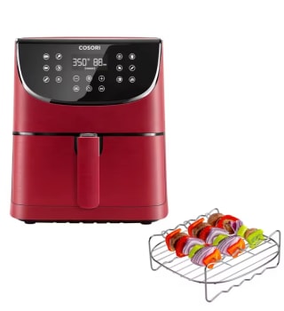 Freidora de aire Cosori Premium Chef Edition con capacidad de 5,5L y 11 ajustes de cocinado por 64,90€