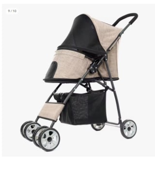 Carrito Plegable para Mascotas PAWZ Road de Acero Oxford con Ruedas Giratorias por 52.81€ (Cuenta Nueva 40.81€)