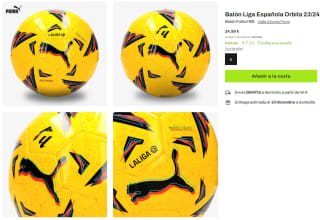Balón Liga Española Orbita 23/24 por 19,99€