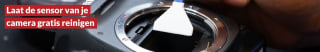 Gratis sensorreiniging in de winkel van CameraNu