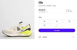 Zapatillas de Mujer Fila CONTEMPO por 43€