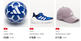 Tot 50% korting op heel veel items van Adidas bij Bristol