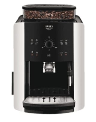Cafetera superautomática - Krups Espresseria Arabica Quattro Force EA8118, 1450 W por 299€.
