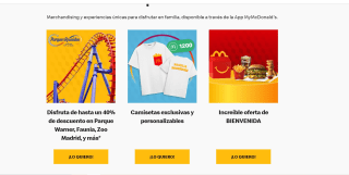 Modo Familya de Mc Donals, consigue descuentos y ofertas