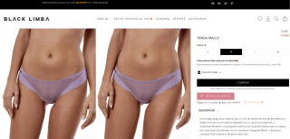 Tanga Mallo Mujer por solo 5€ en Blacklimba