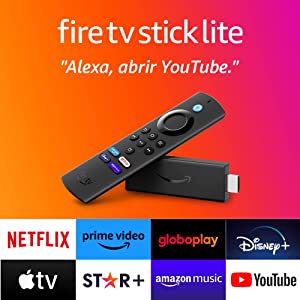 Streaming da Amazon, modelo Fire TV Stick Lite com Alexa - R$ 161,10