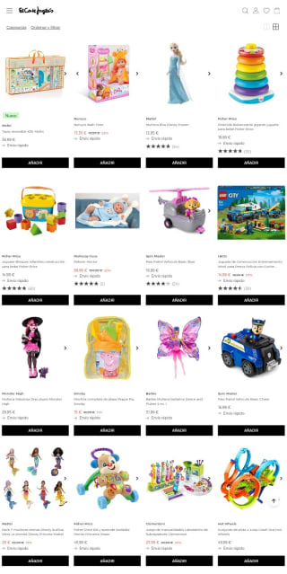 Desde -20% en Juguetes de verano en El Corte inglés.