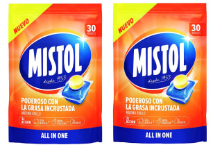 2 Packs de Mistol All In One - 30 Pastillas para lavavajllas por 10.65€