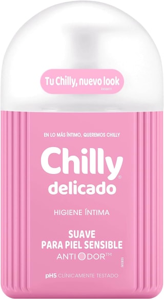 Pack 3 Chilly Delicado, Gel de Higiene Íntima, Fórmula Suave, 250ml por 7,29€