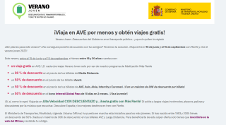 Viaja en AVE por menos y obtén viajes gratis
