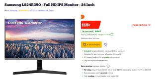 Samsung LS24R350 - Full HD IPS Monitor - 24 Inch bij Bol.com