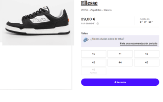 Zapatillas Casual de Hombre Ellesse VISTA por 29€
