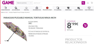 Recopialciñon de paraguas desde Games desde 4,99€