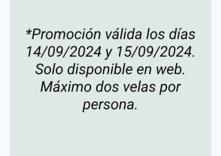 Regalo de las Velas para tu Tarta .