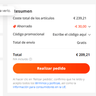 Portátil CHUWI HeroBook Pro con Intel Celeron N4020 de 8GB/256GB por 209,21€