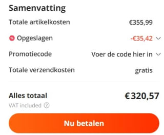 Xiaomi MZB0DE7EU12 PRO+ 8256 voor €320,57 dmv code bij Aliexpress