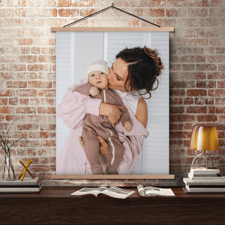 40% korting op een schoolplaat met eigen foto!