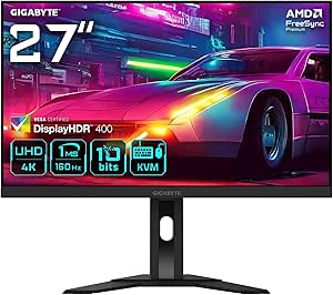 Gigabyte M27UA 27" Monitor Gaming UHD - 3840 x 2160, 160Hz, 1ms por 290,50€