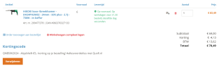 HiKOKI DH24PH2WSZ SDS-Plus Boorhamer in koffer voor €78,49 dmv code bij Quofi