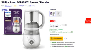 Philips Avent SCF883/01 Stomer / Blender voor €109 bij Bol
