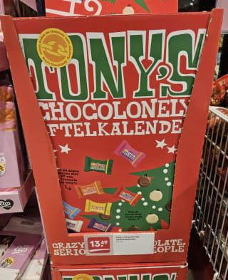 Tony's Chocolonely Aftelkalender voor €13,49