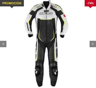 Traje Spidi Track Wind Pro de cuero motocicleta por 306,43€